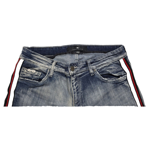 Jordan Craig Legacy Edition Sean Jeans 34x32 Distressed Stretch Ribbed Stripe - Picture 4 of 10